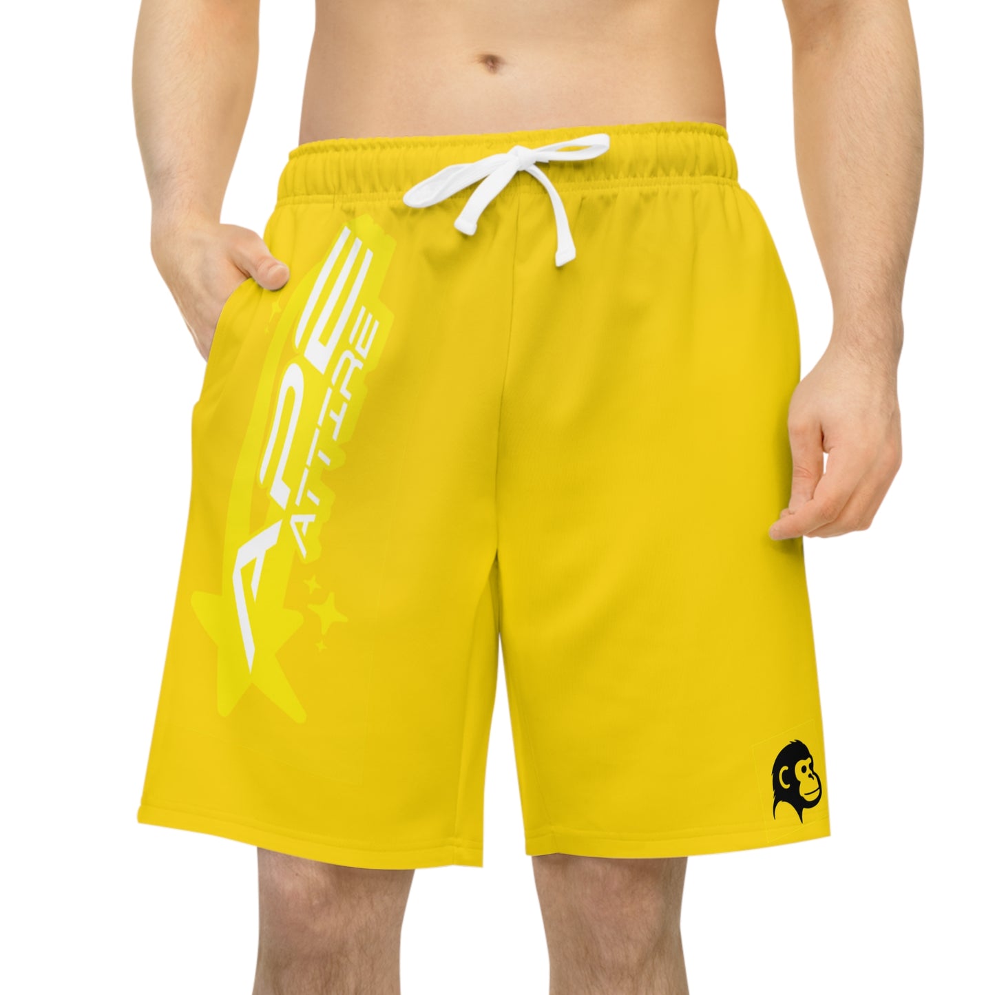 Ape Attire Shorts V2 (Yellow)