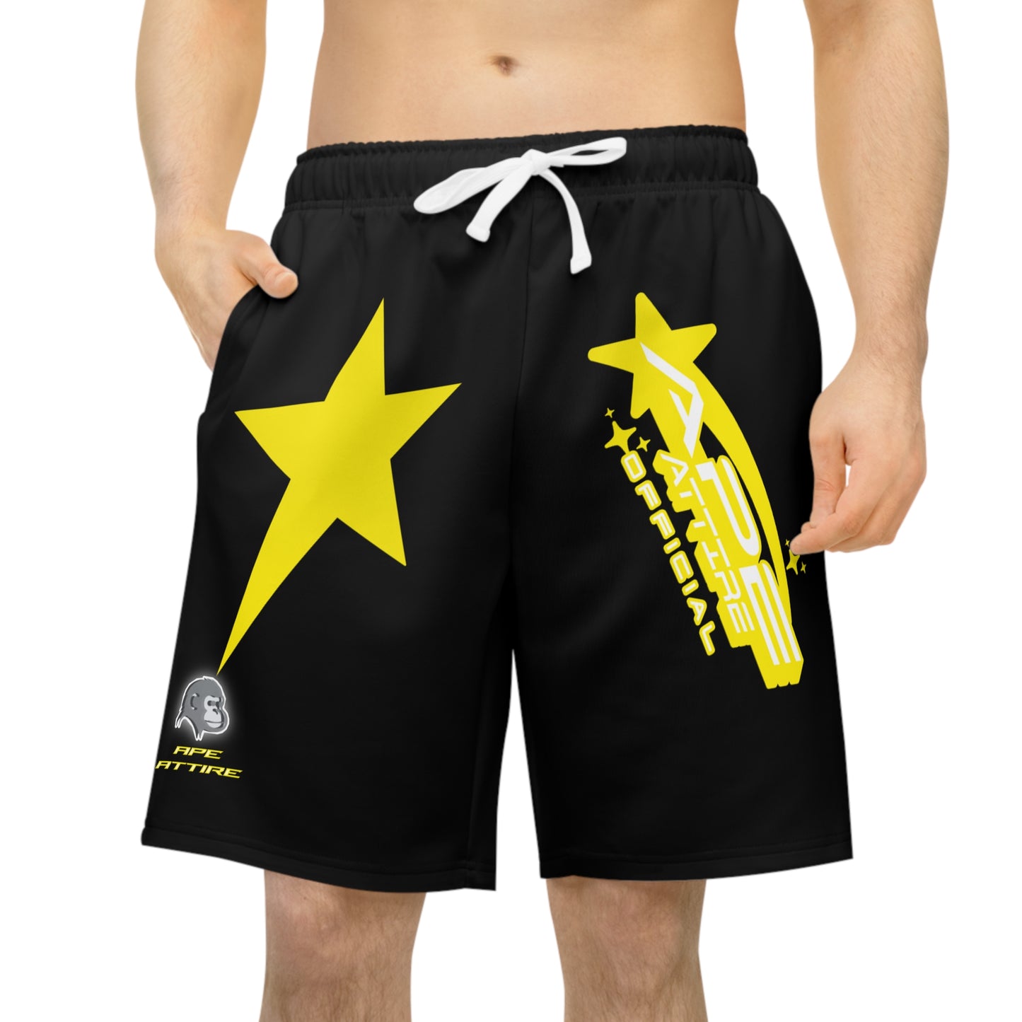 Ape Attire Shorts V2 (Yellow)