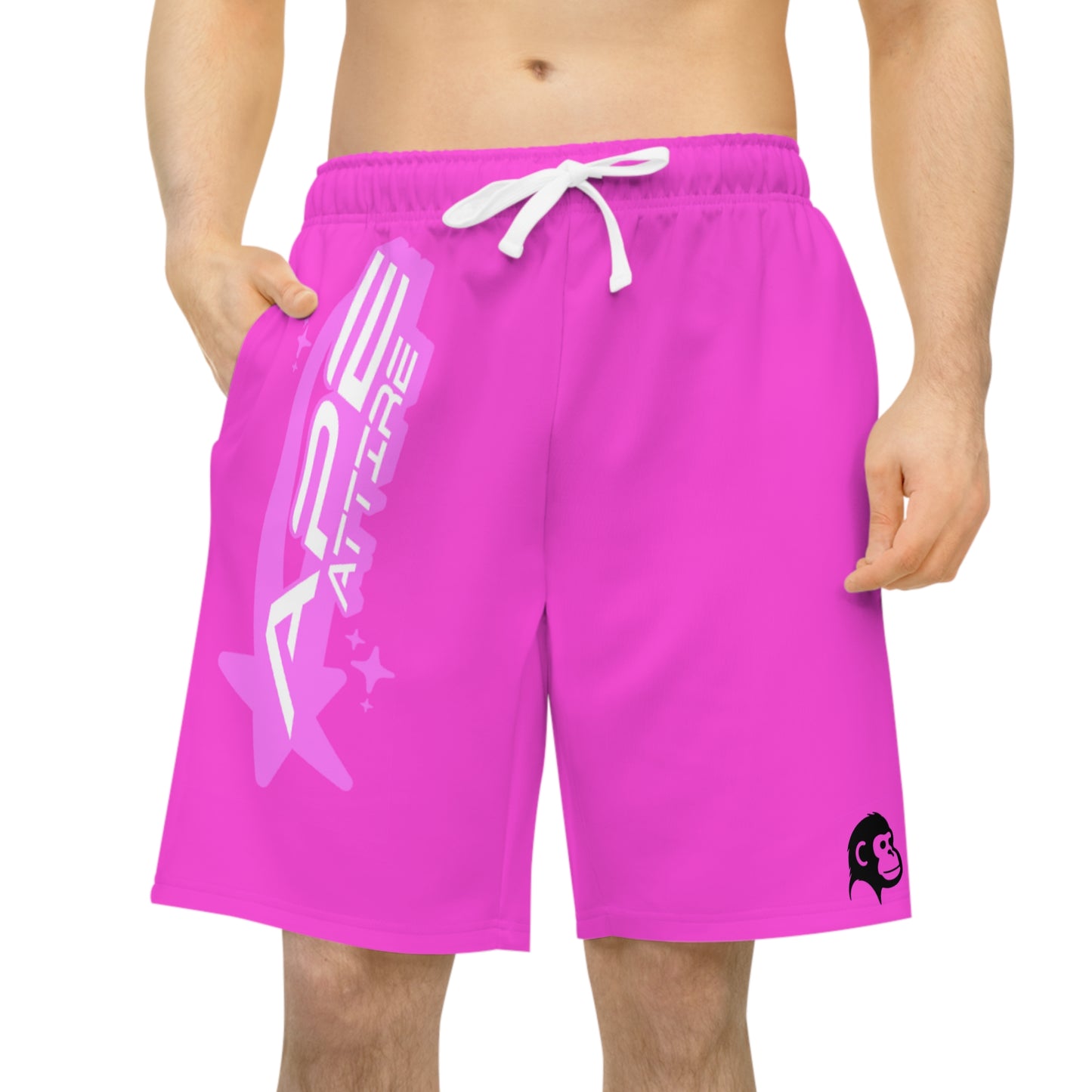 Ape Attire Shorts V2 (Pink)