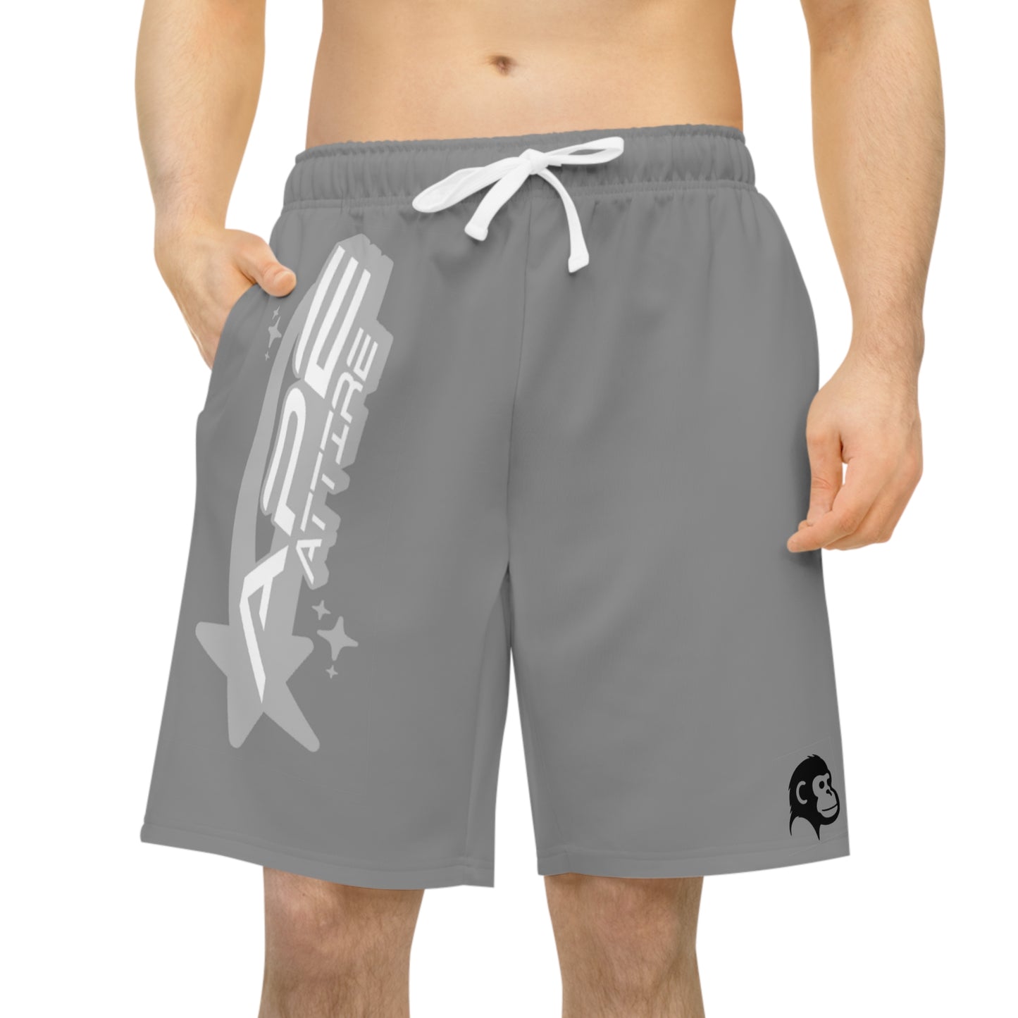 Ape Attire Shorts V2 (Grey)