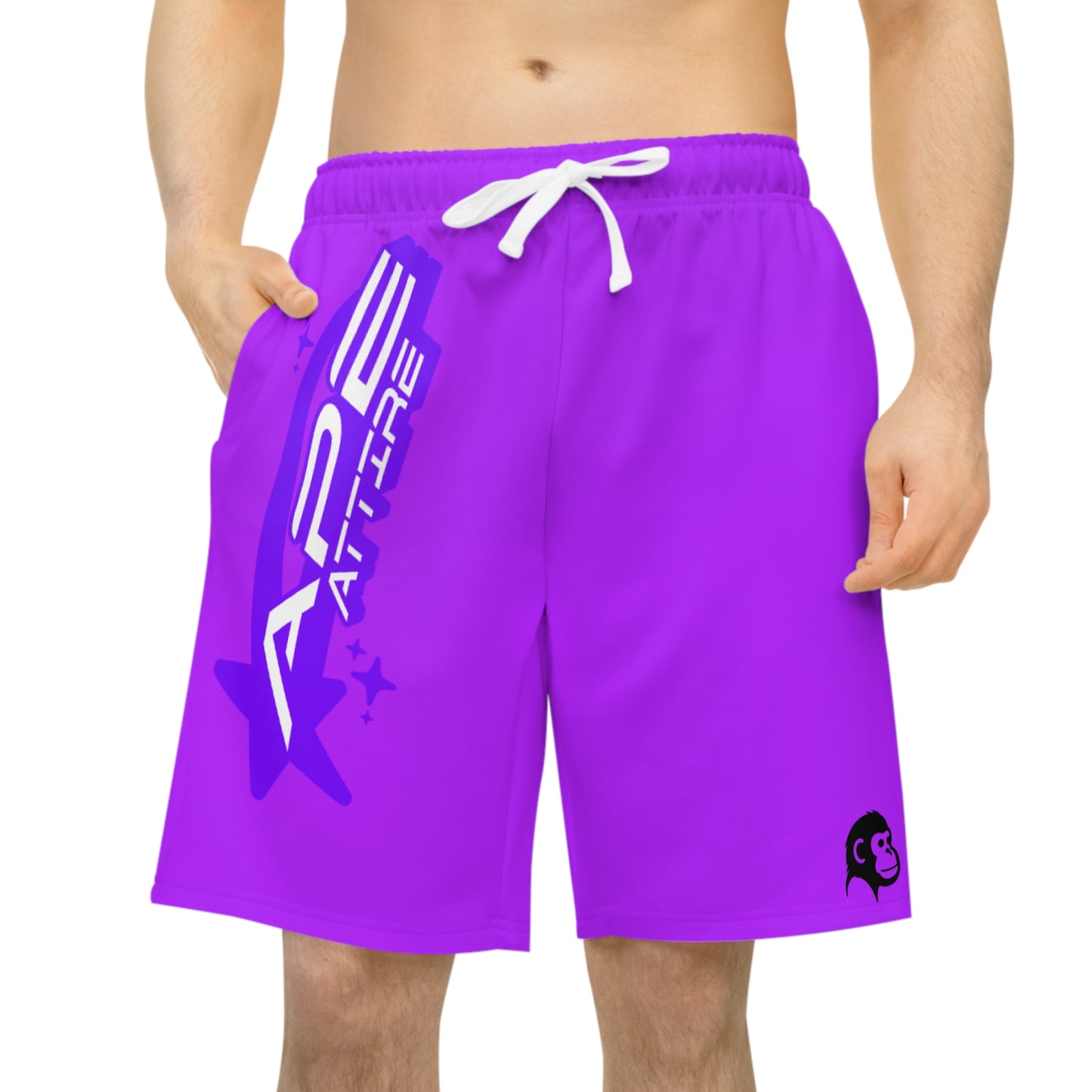 Ape Attire Shorts V2 (Purple)