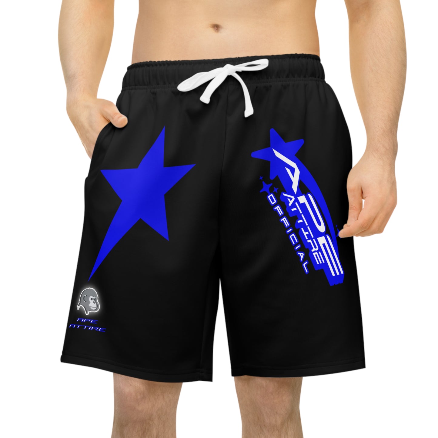 Ape Attire Shorts V2 (Blue)