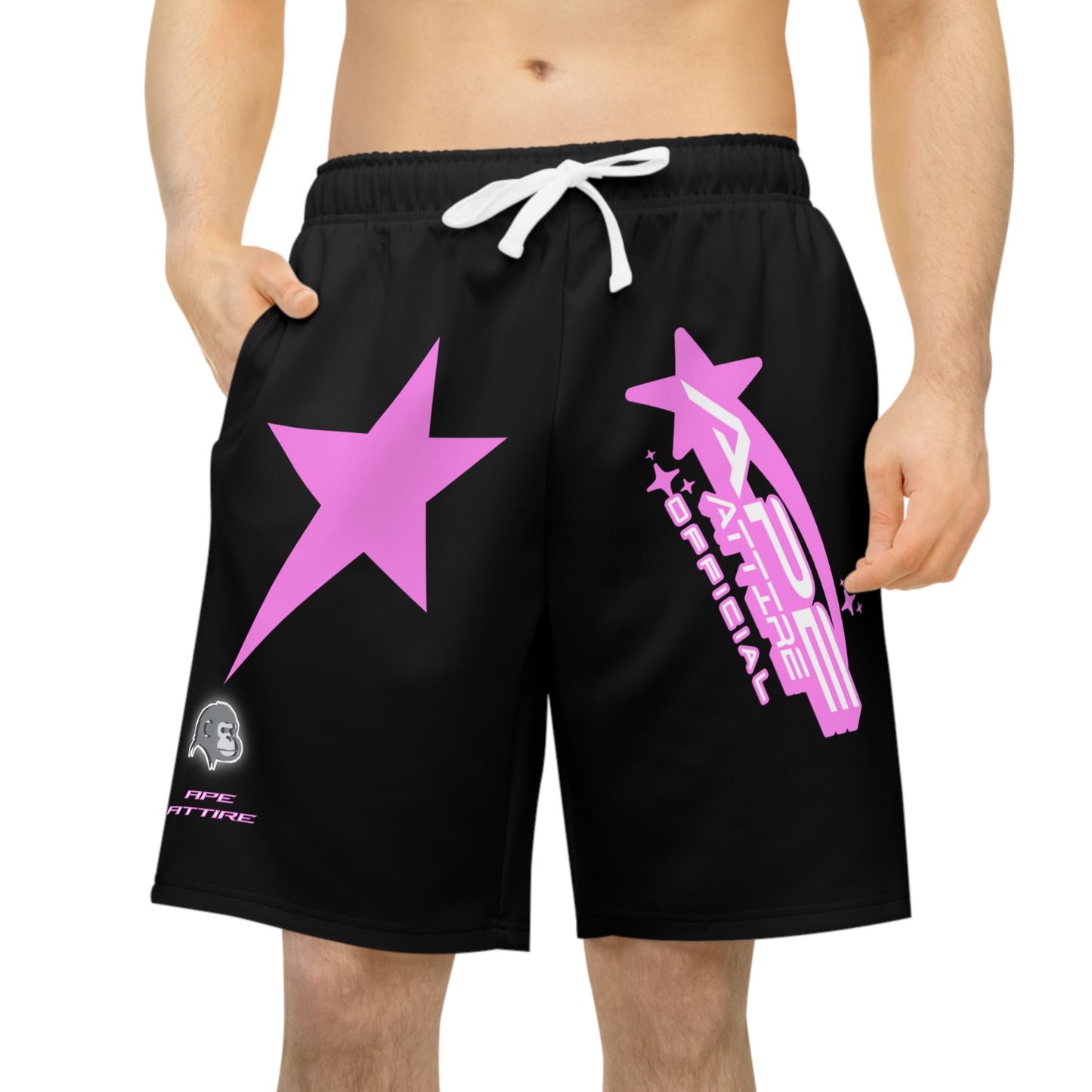 Ape Attire Shorts V2 (Pink)